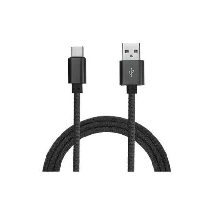 Mi Braided USB Type-C kábel 100cm fekete