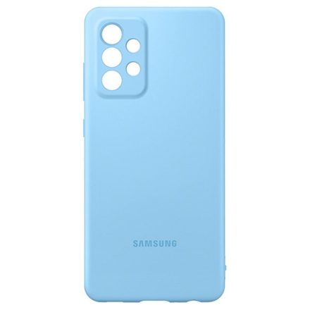 Samsung EF-PA525TL Kék Silicone Tok A52