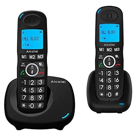 Alcatel XL535 DUO Ergonómikus Dect telefon